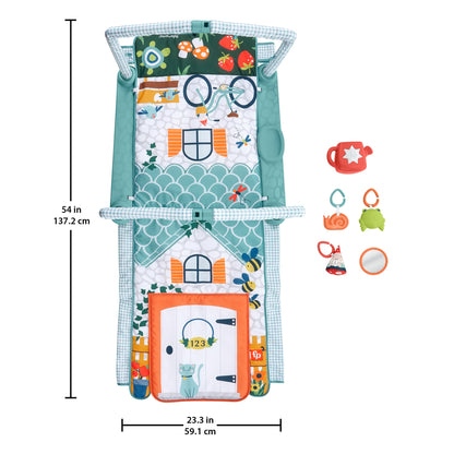 FISHER-PRICE saltea de joacă 3în1 educațională Căsuța Exploratorului
