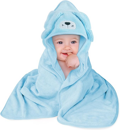 AOLSO bath towel with hood