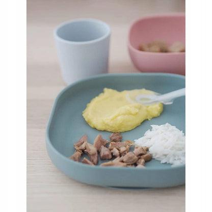 BEABA Silikon-Geschirrset mit Saugnapf 4tlg.