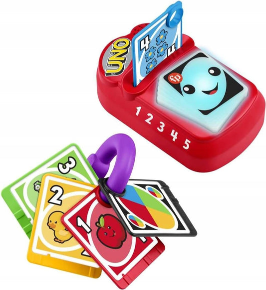 FISHER-PRICE światła muzyka frazy j. niemiecki UNO