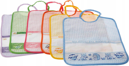 BUBABU pamut előke x6 32x29cm
