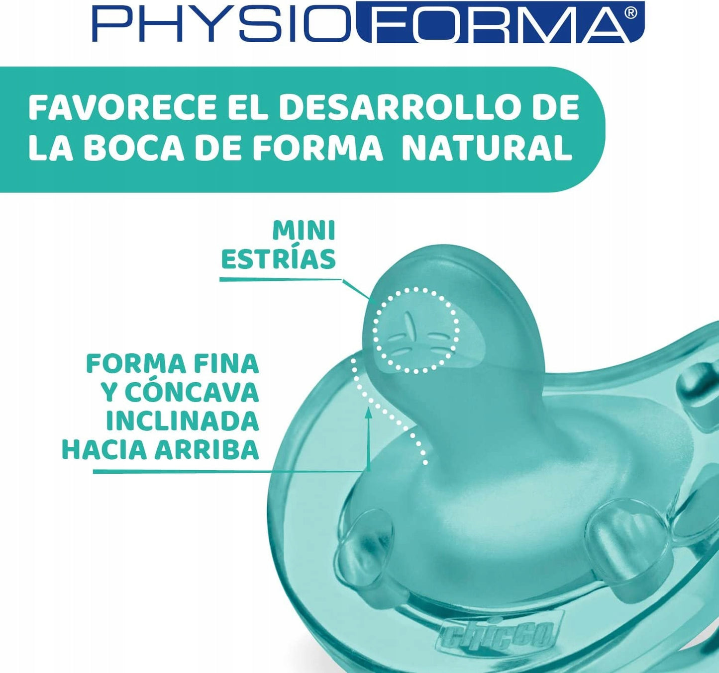 CHICCO PhysioForma SOFT smoczek x2 6-16m