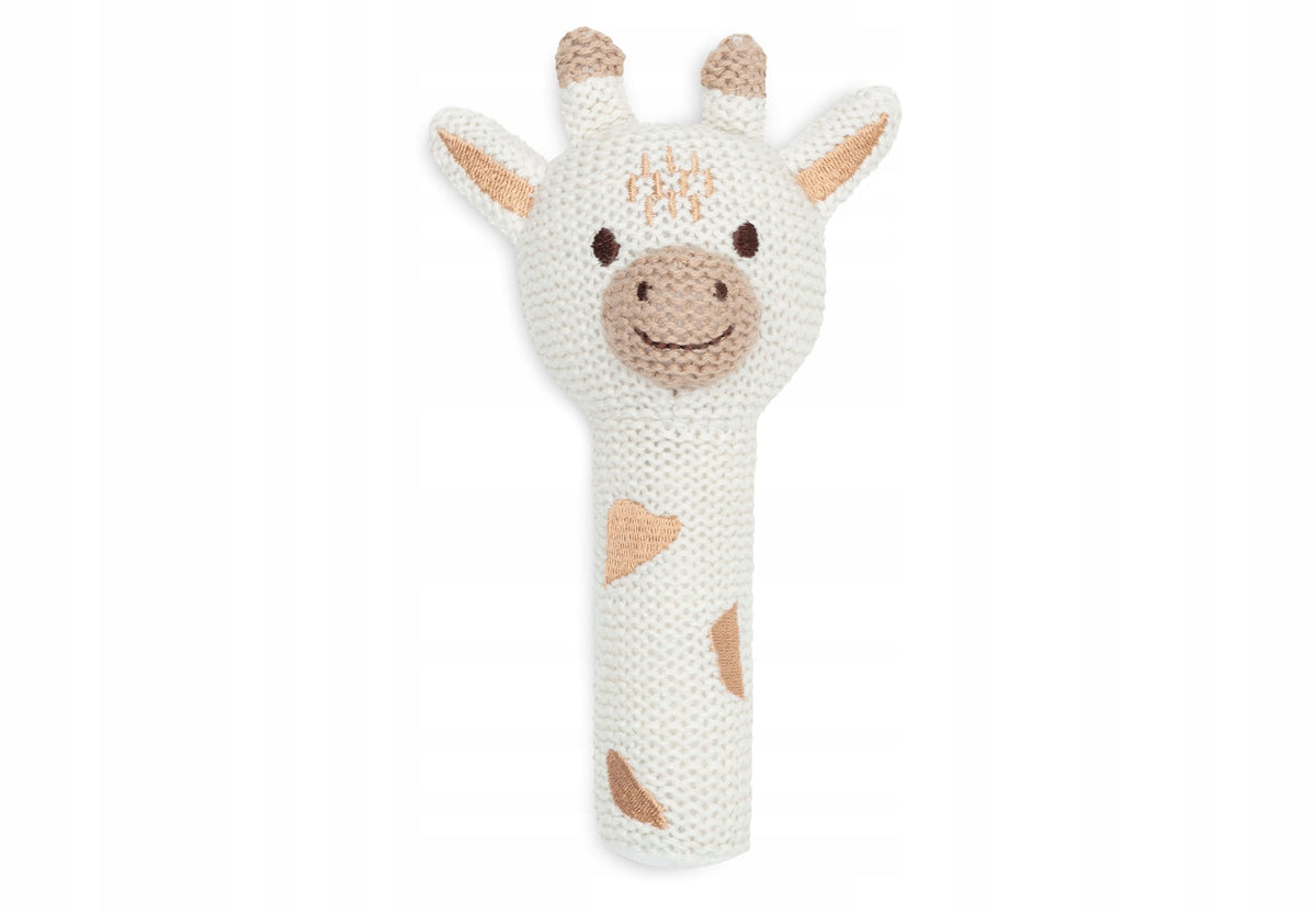 JOLLEIN csörgő csecsemőknek 20 cm zsiráf
