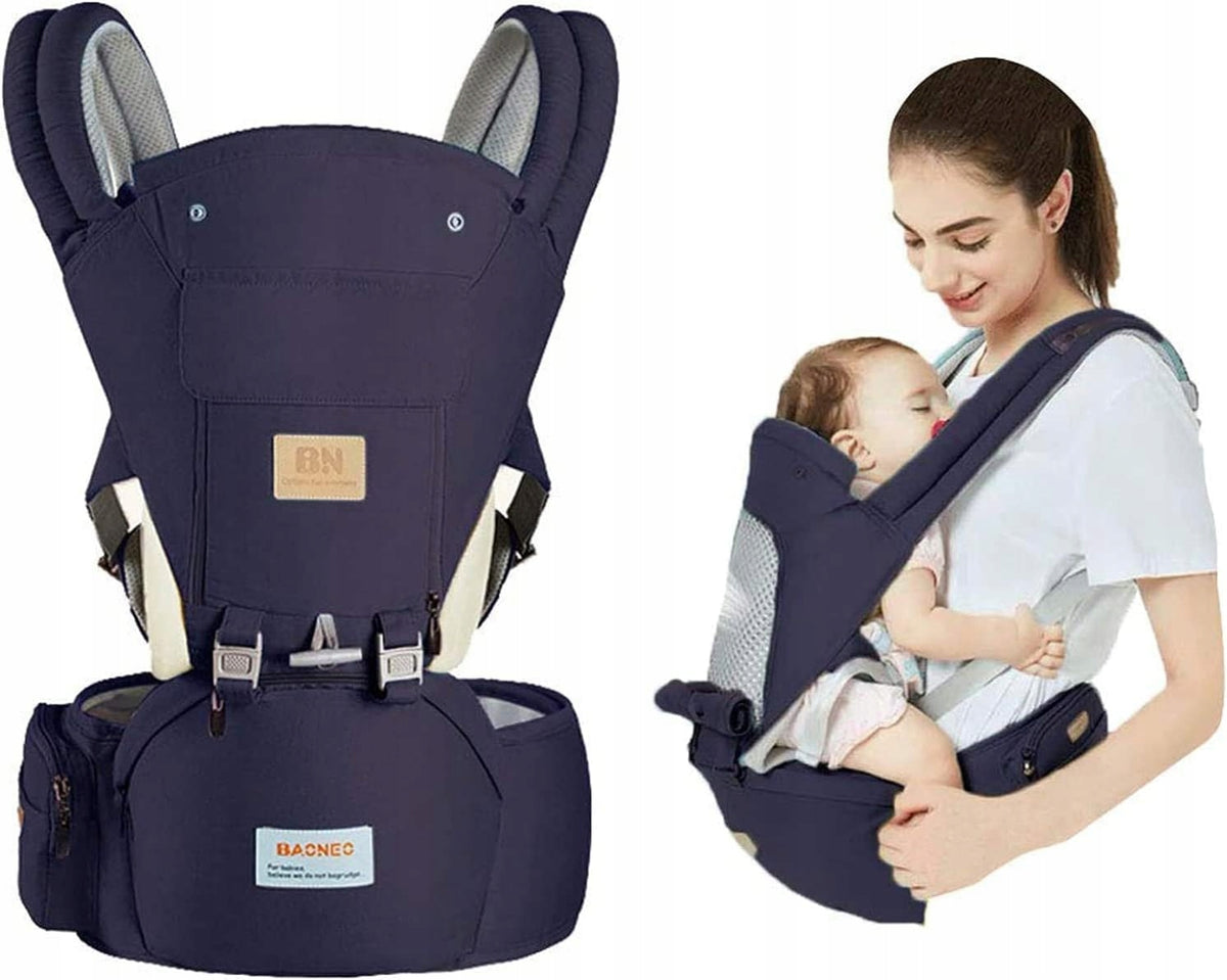 MOCHILA ergonómica com cinto lombar 6 em 1