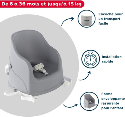 THERMOBABY TUDI seggiolone rialzato per la pappa