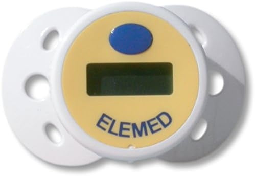 ELEMED Ciuccio Temp MP200 szilikon cumi digitális hőmérővel