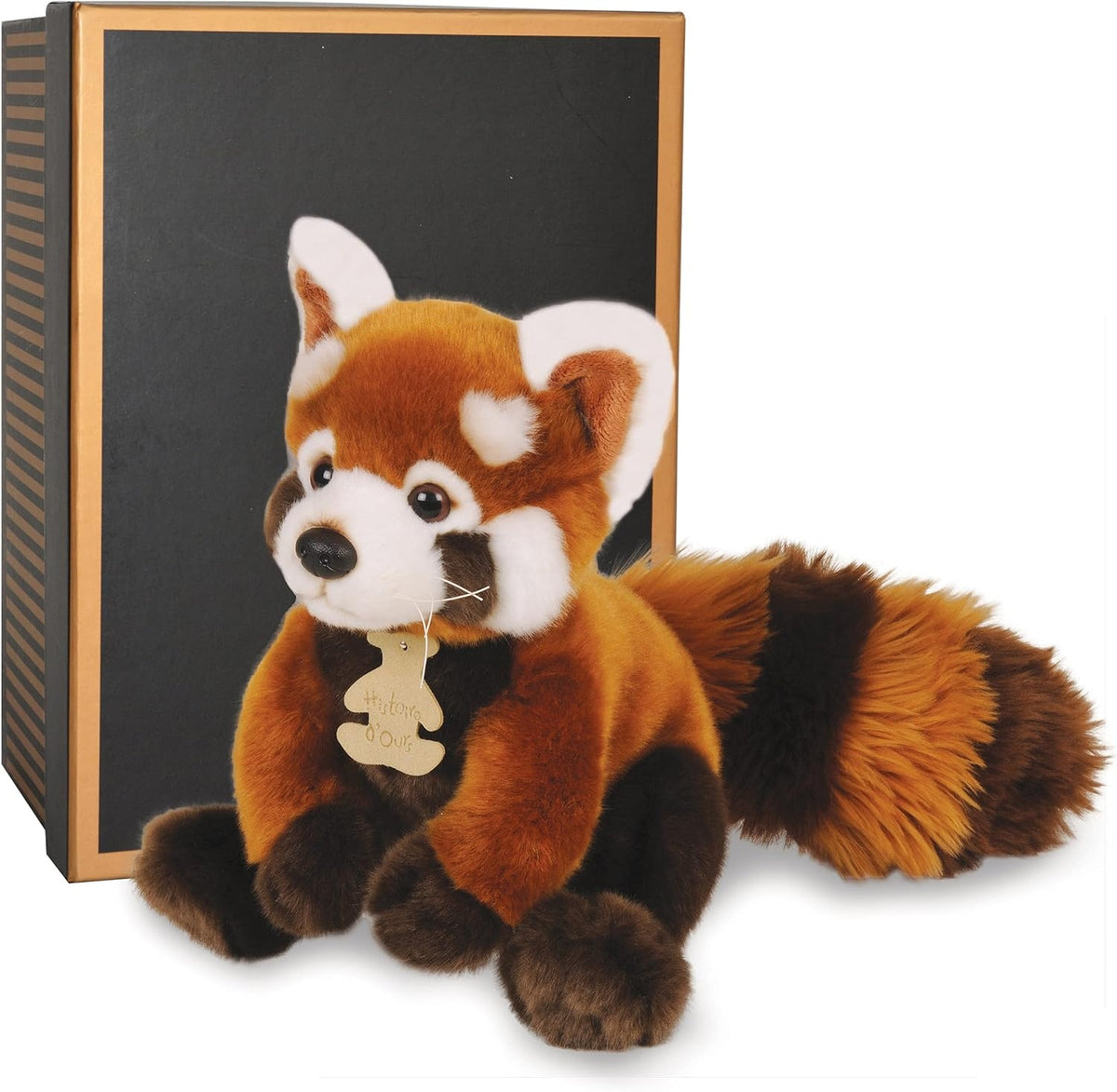 HISTOIRE d'OURS pluszowa przytulanka PANDKA RUDA 20 cm "N