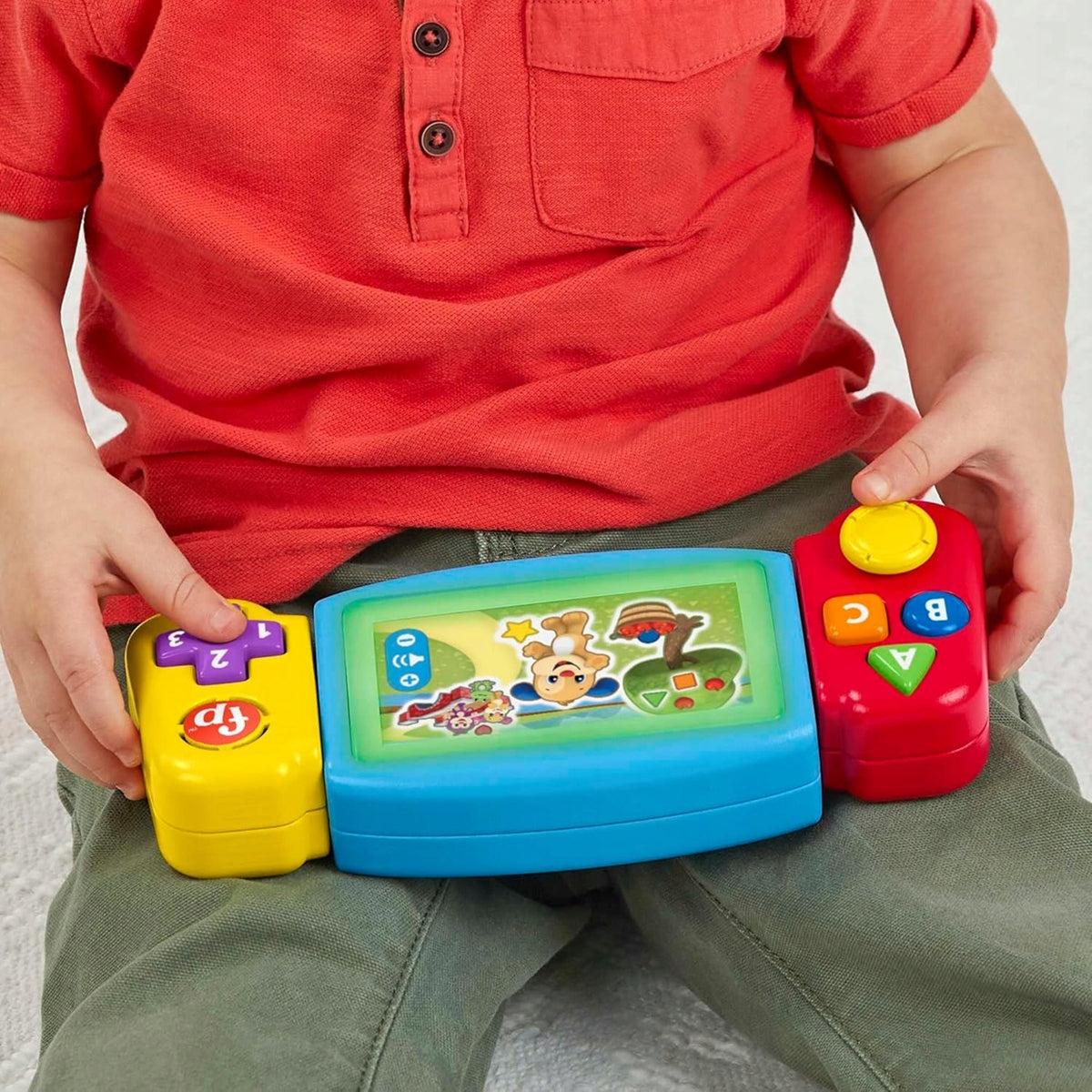 FISHER-PRICE HNN39 console per piccoli giocatori LINGUA POLACCA