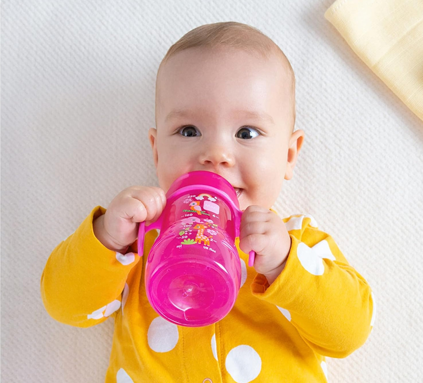 MAM Trainer+ kubek niekapek 220 ml z 2 ustnikami, 4 m+