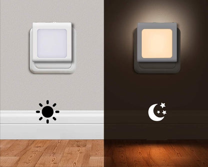 EMOTIONLITE LED-es éjjeli lámpa konnektorba 7x7 cm, 2 darab