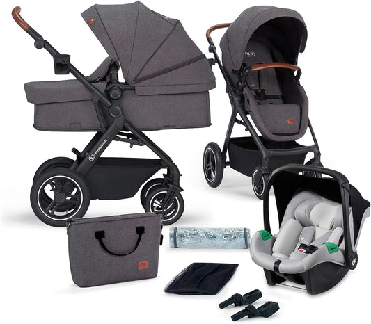 KINDERKRAFT B-TOUR 3-in-1 multifunction stroller up to 22kg + MINK PRO car seat