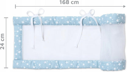 BABYBAY protecție pentru pătuț 168x24cm