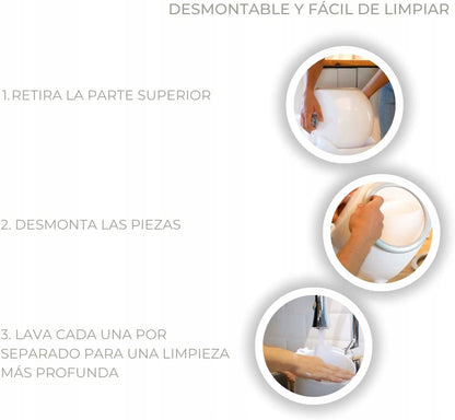 DIAPER CHAMP cestino per pannolini PER SACCHETTI DELLA SPAZZATURA +/-30 pezzi