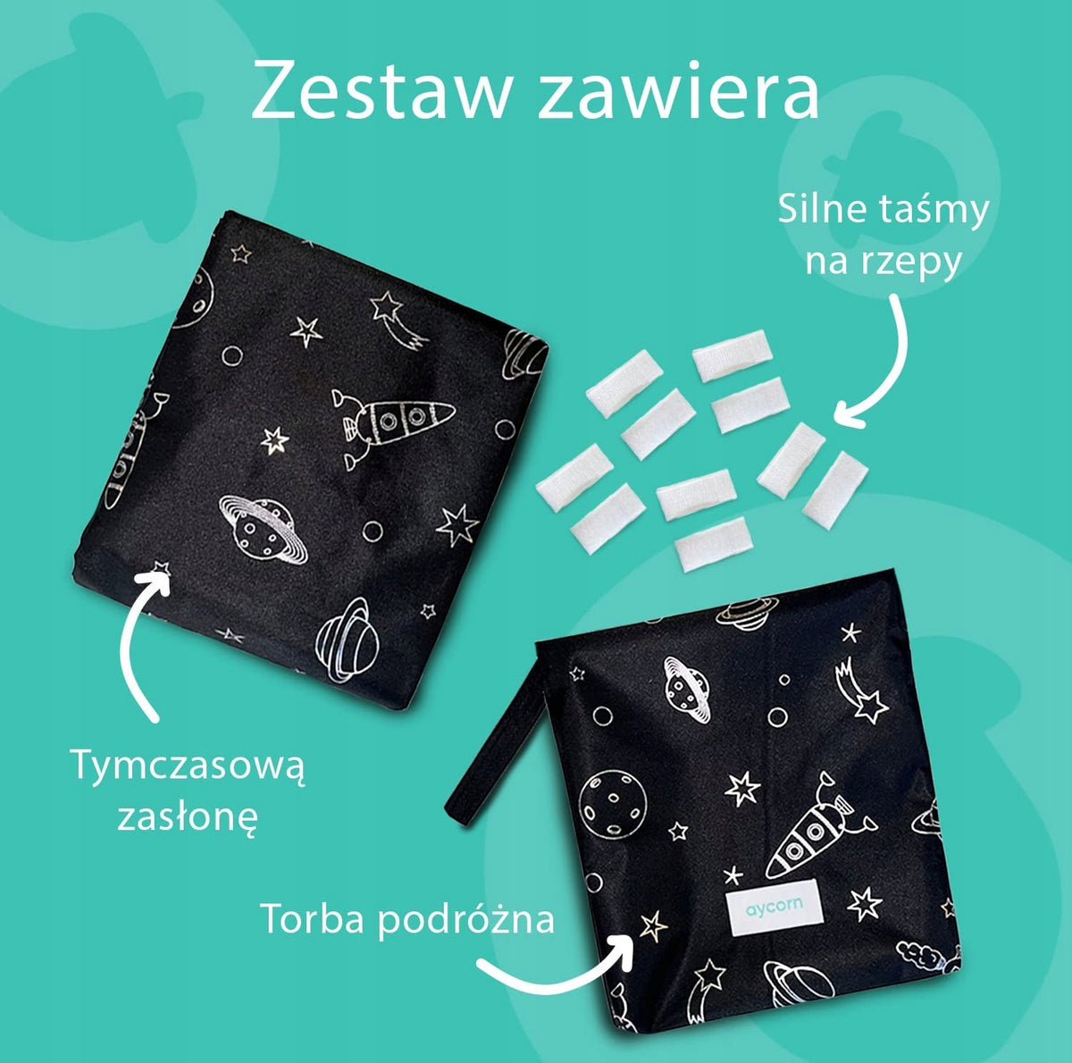 Zatemňovací roleta s přísavkami 130x200