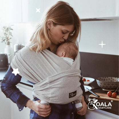 KOALA BABYCARE fular portabebés 2 en 1 para bebés