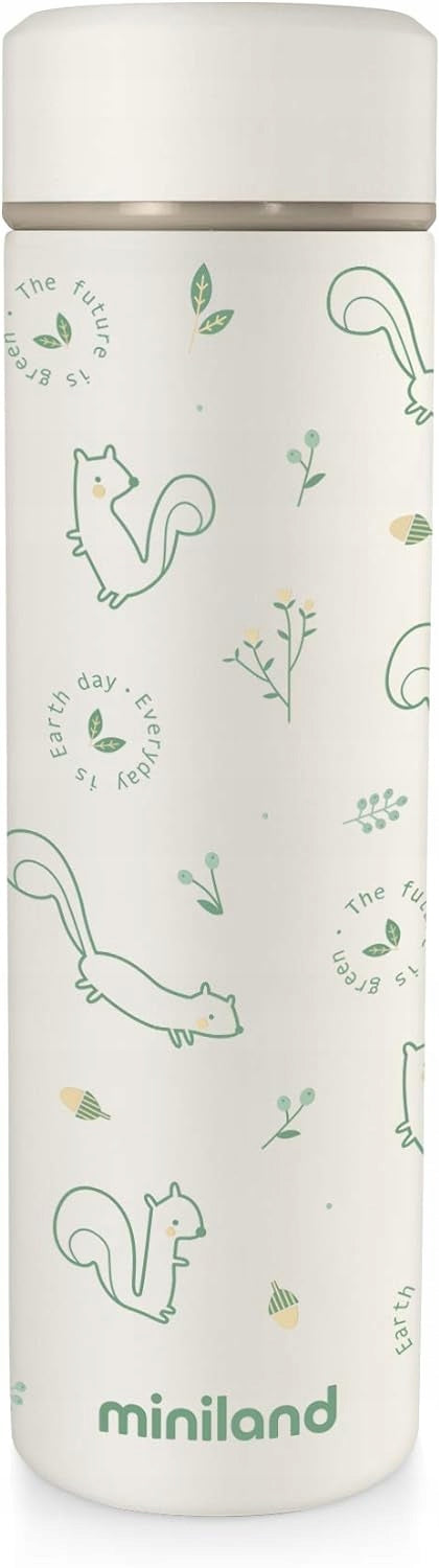 MINILAND Natur Thermy thermos per bevande in acciaio inox 450 ml