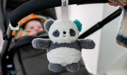 TOMMEE TIPPEE PipPanda Kinderwagen-Anhänger mit Spieluhr und Nachtlicht, 12 cm