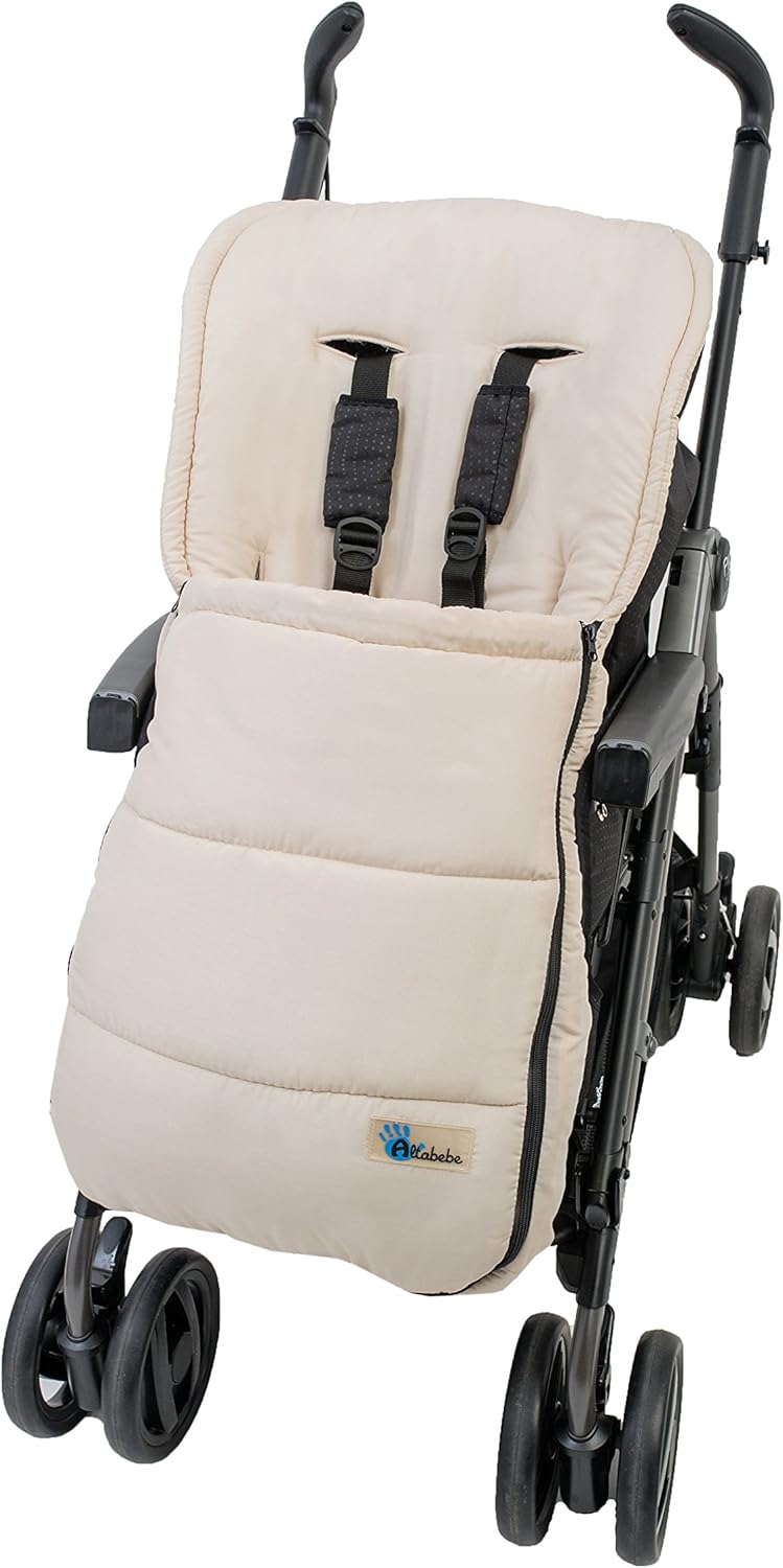 universal use in strollers and bassinet-style carrycots, 97 x 45 cm dimensions ensuring child comfort