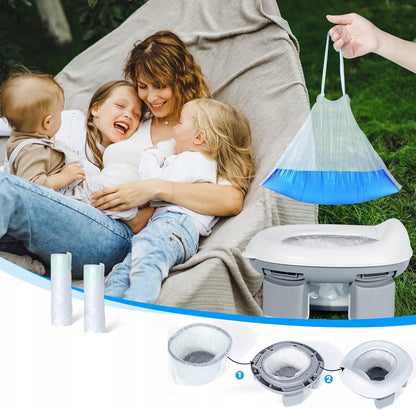 ORZBOW Travel Potty 3-in-1 travel potty - potty, travel potty, potty pad