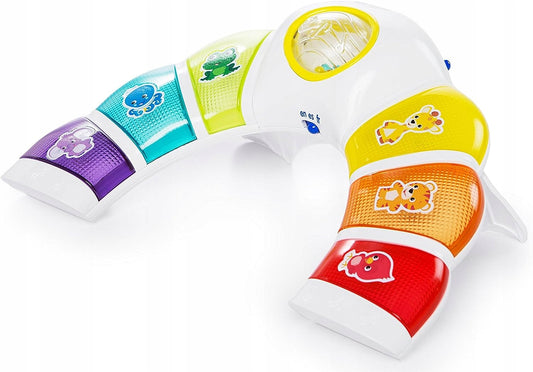 BABY EINSTEIN világító panel csörgővel, dallamokkal és szavakkal 3 nyelven