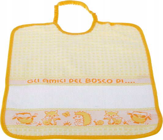 BUBABU pamut előke x6 32x29 cm