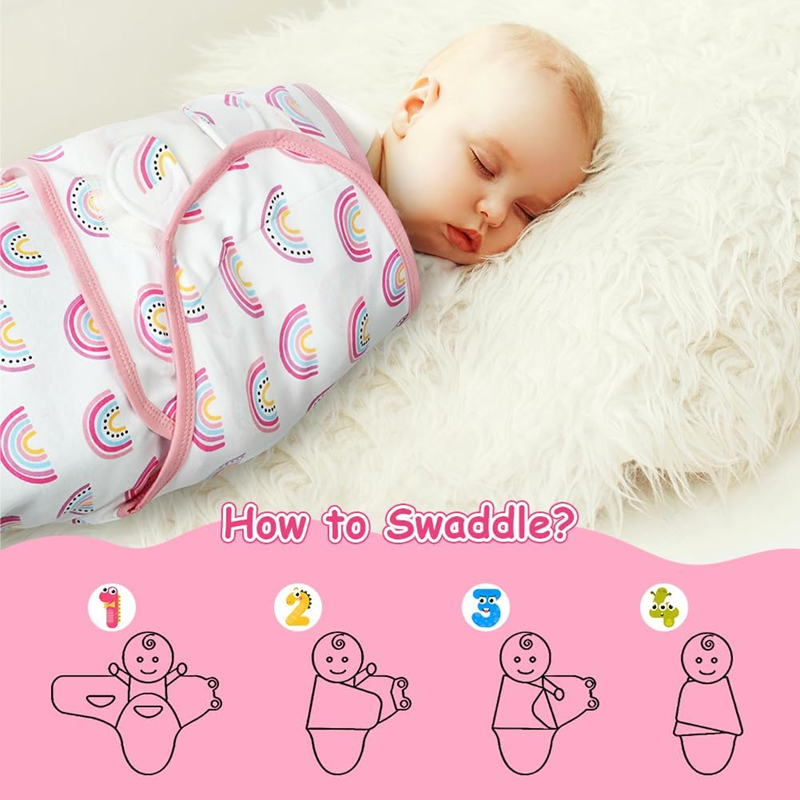 AYBUY saco de dormir envolvente 0-3 meses x3