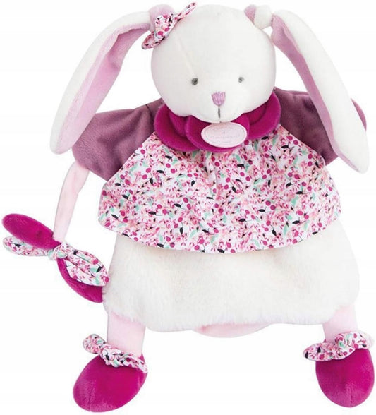DOUDOU et COMPAGNE báb plüss NYÚL KIRSCHE 28 cm
