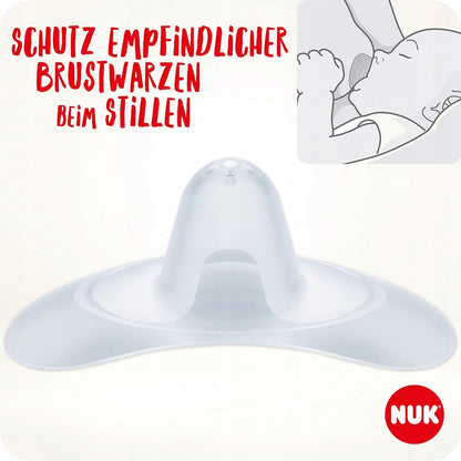 NUK mellbimbóvédő szoptatáshoz 20 mm M méret 2 db
