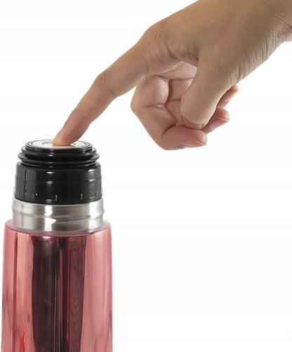 MINILAND Rose termo de acero 500 ml + funda isotérmica