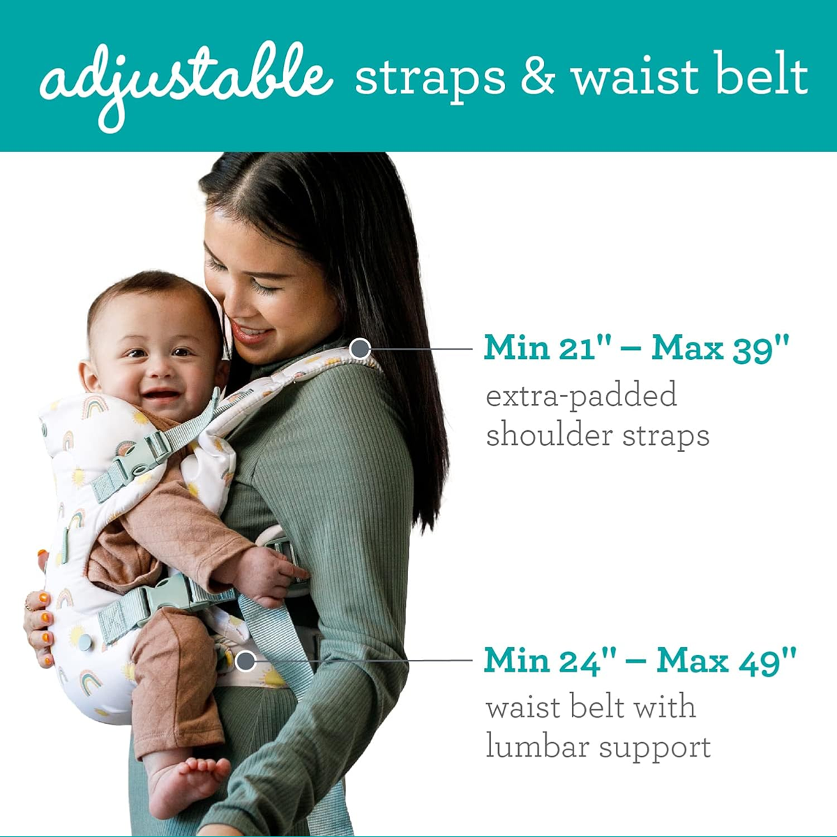 INFANTINO Flip 4v1 ergonomické nosítko 3-14,5kg