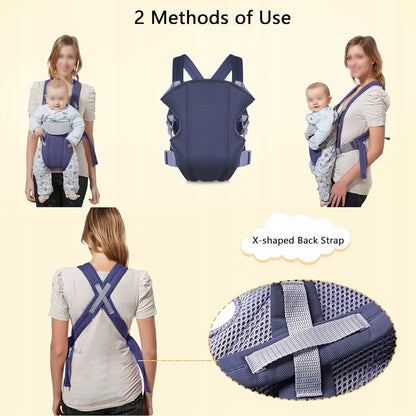 Ergonomische Babytrage, verstellbar, 3,5–15 kg