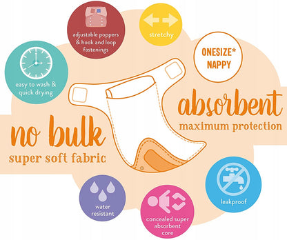 BAMBINO MIO miosolo - reusable all-in-one diaper