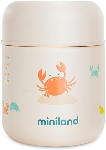 MINILAND Food Thermy Mini acél ételtermosz 280 ml RÁK