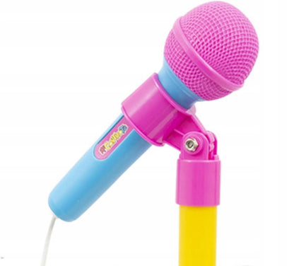 GIOCHI PREZIOSI Me Contro Te microfono e supporto 120 cm canzone LINGUA ITALIANA