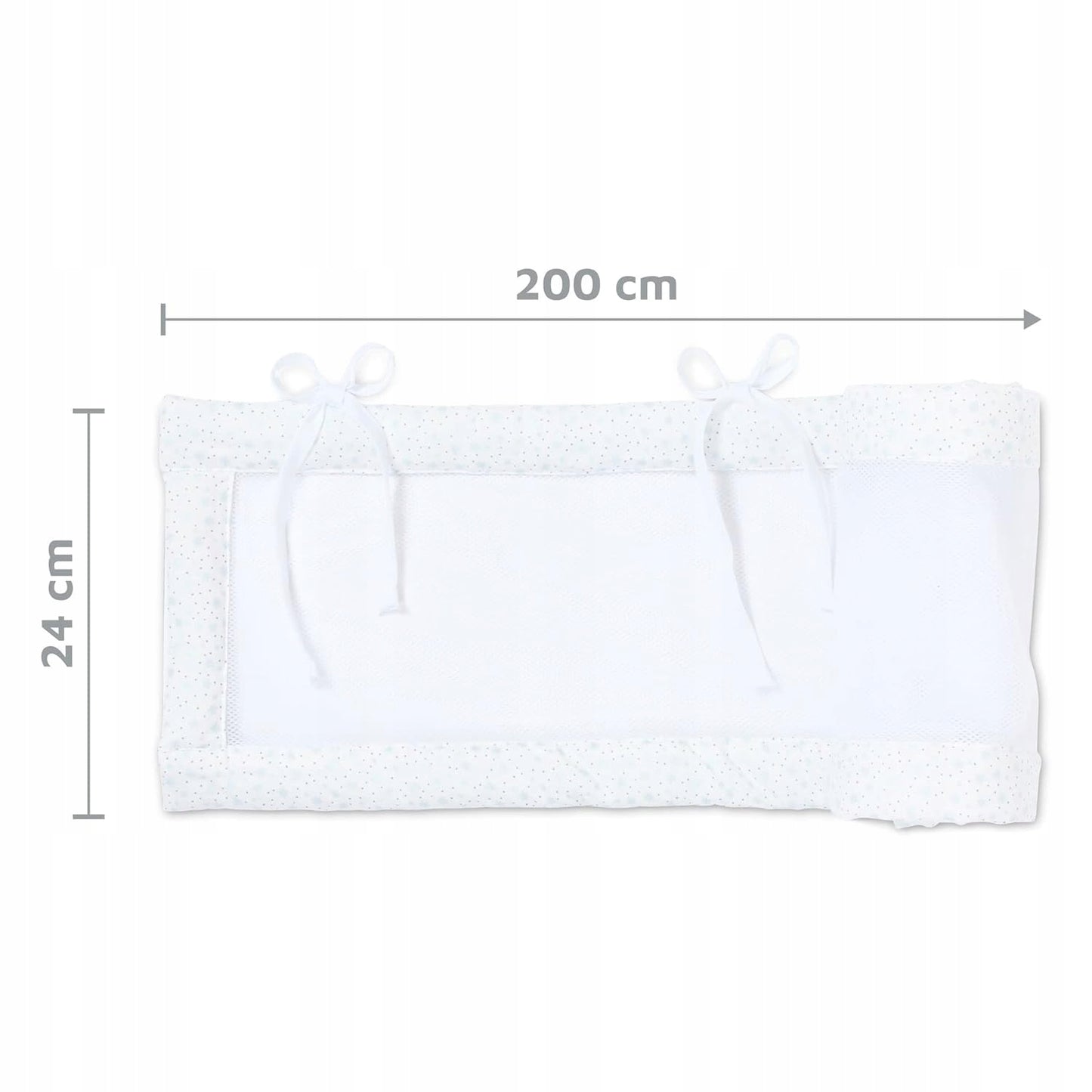 BABYBAY crib bumper 200x24