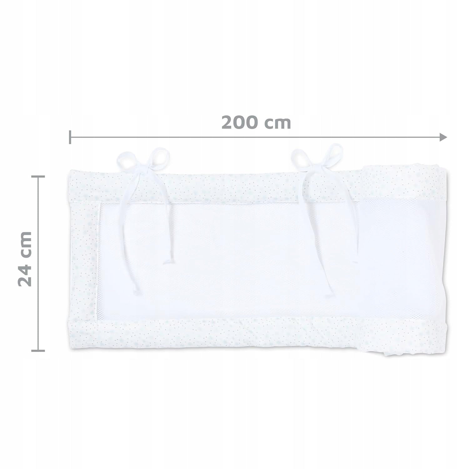 BABYBAY crib bumper 200x24