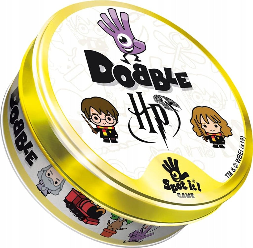 ZYGOMATIC Dobble 55 kártya + fém doboz HARRY POTTER