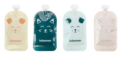 BABYMOOV set of 20 reusable pouches