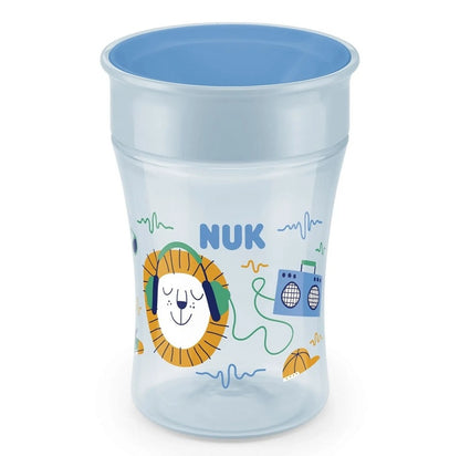 NUK Magic Cup szivárgásmentes, 360°-os csőrös pohár, 230 ml, 8 hó+