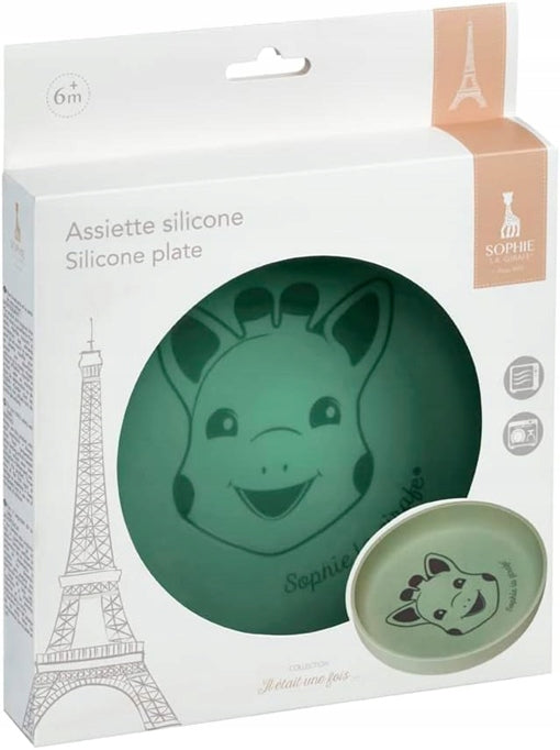 PIATTO IN SILICONE ŻYRAFA SOPHIE 6MESI+