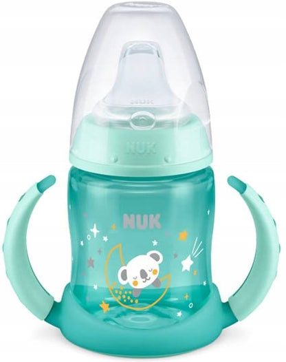 NUK Learner Cup ΠΟΤΗΡΙ 150 ml ένδειξη θερμοκρασίας ΦΩΣ ΣΤΟ ΣΚΟΤΑΔΙ