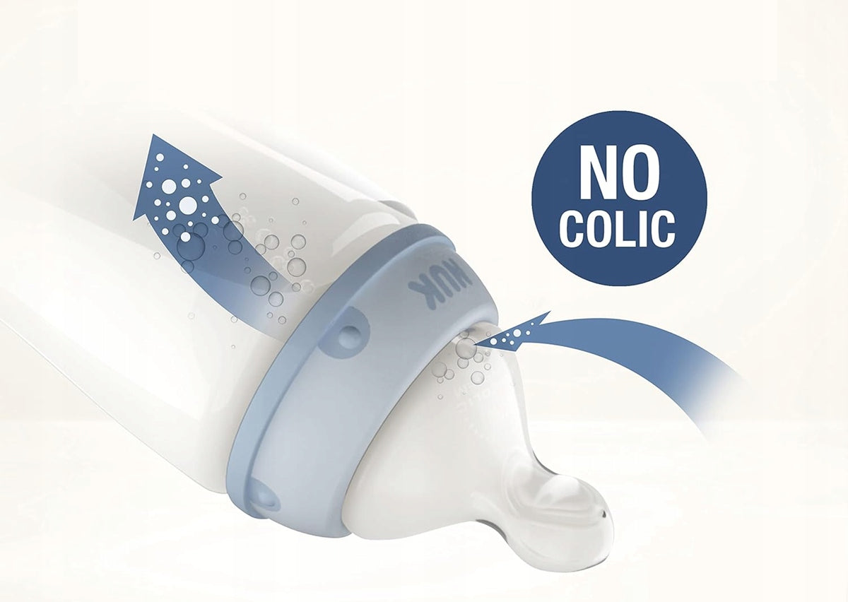 NUK First Choice+ 0-6 m FĽAŠA 300 ml indikátor teploty TIGRÍK