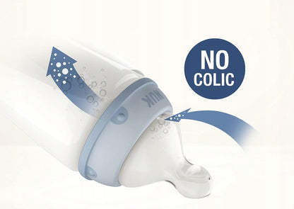 NUK First Choice+ 0-6 m FĽAŠA 300 ml indikátor teploty TIGRÍK