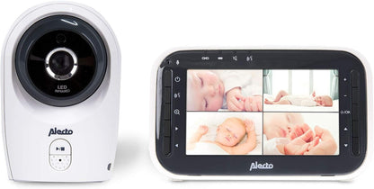 ALECTO DVM-143 електронна бебефон с дистанционно управляема камера 4,3" LCD VOX