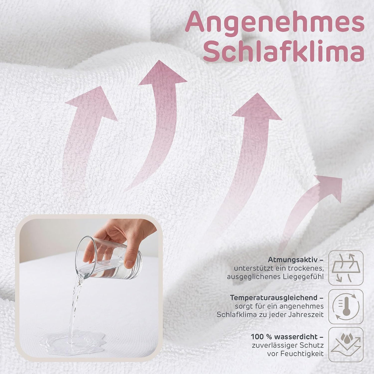 BABYBAY fitted sheet with membrane for Maxi, Midi, Boxspring, Comfort and Comfort Plus models