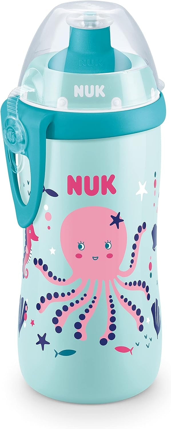 NUK Junior Cup PALACK 18 hónap+ push-pull szívóka 300 ml KAMÉLEON HATÁS