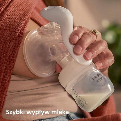 PHILIPS AVENT Natural SCF430/60 handmatige borstkolf + accessoires