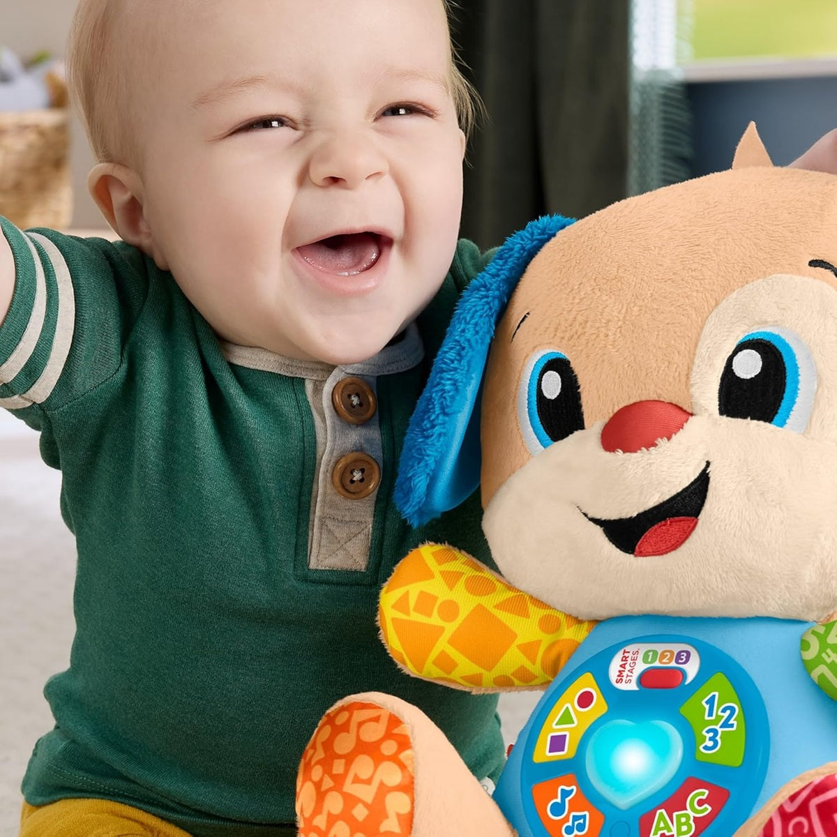 FISHER-PRICE Smart Stages JFD20 cachorro aprendiz 5 idiomas para niños
