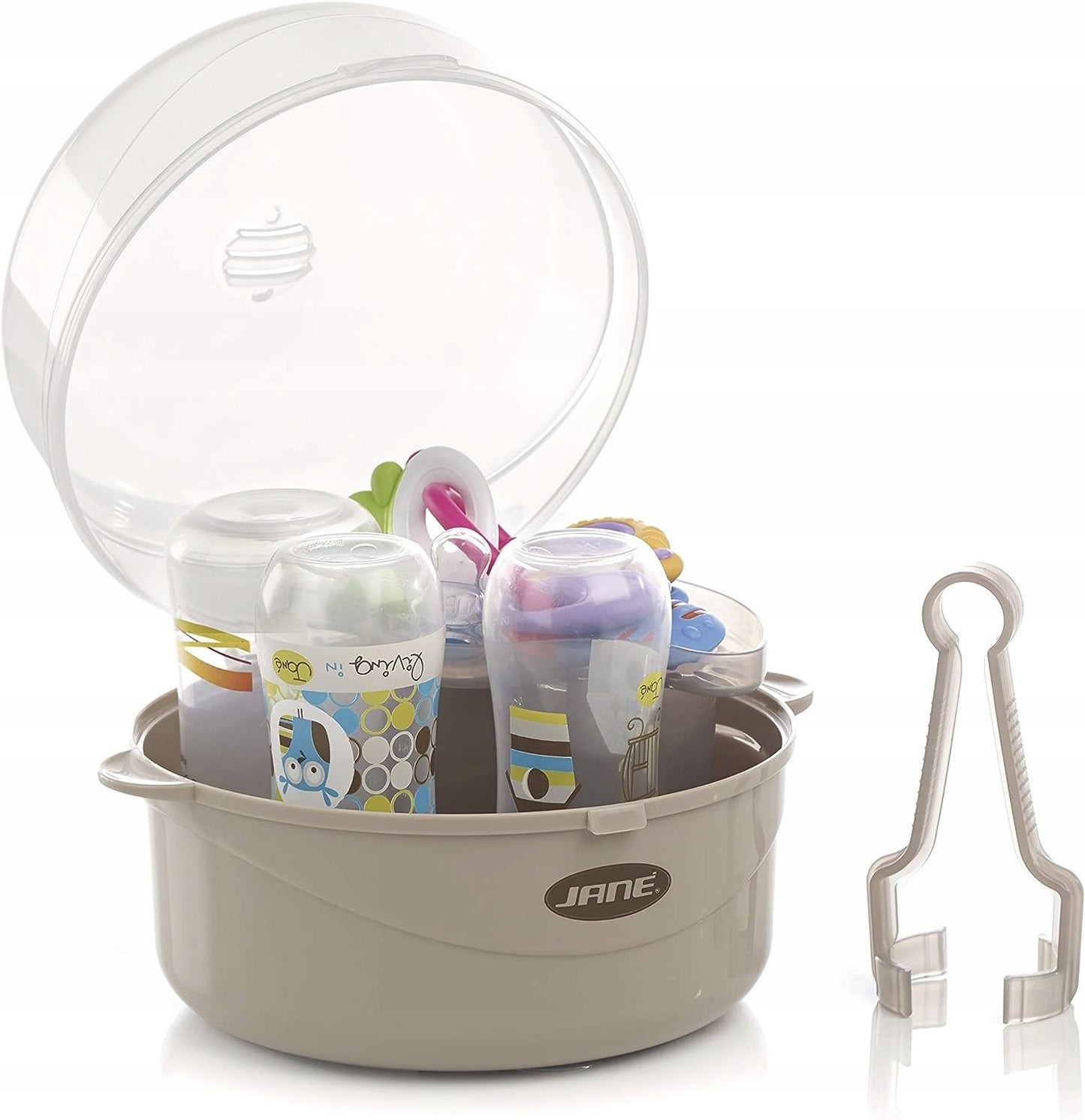JANE Maternity microwave sterilizer + tongs