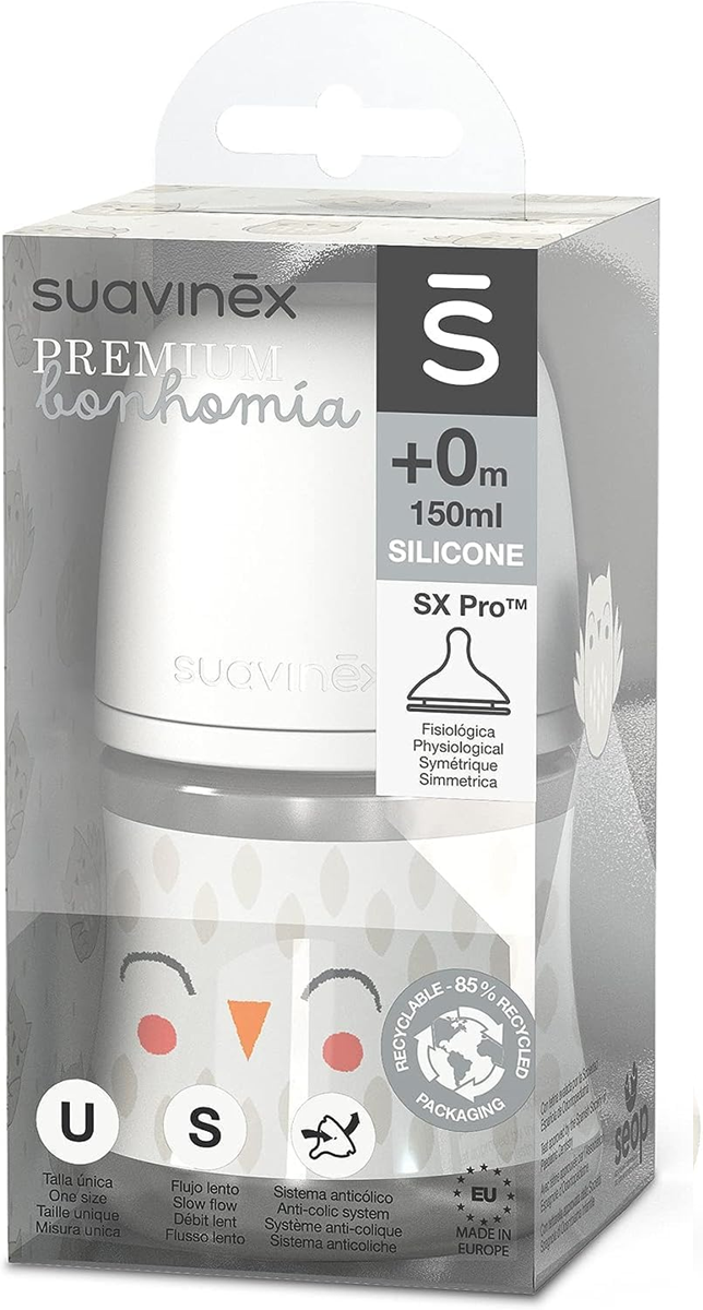 SUAVINEX PREMIUM cumisüveg SX PRO 150 ml 0 hónap+